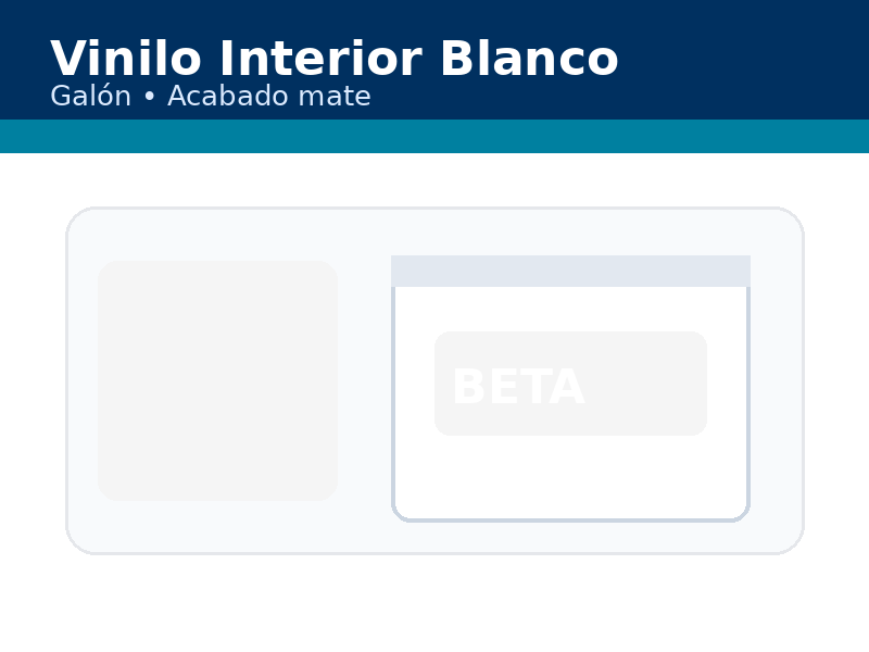 Vinilo Interior Blanco