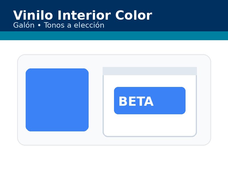 Vinilo Interior (Color a elección)